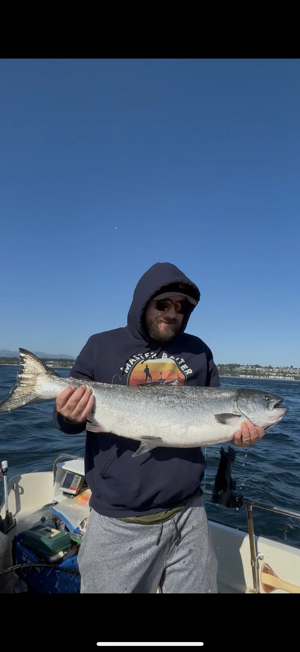 Big Chinook Salmon Campbell River Fishing Trip